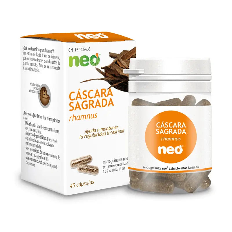 Neo Cascara Sagrada 45 capsules
