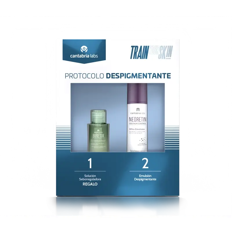 Neoretin Depigmentation Protocol, Discrom Control Ultra Emulsion 50Ml + Biretix Oil Control 30Ml