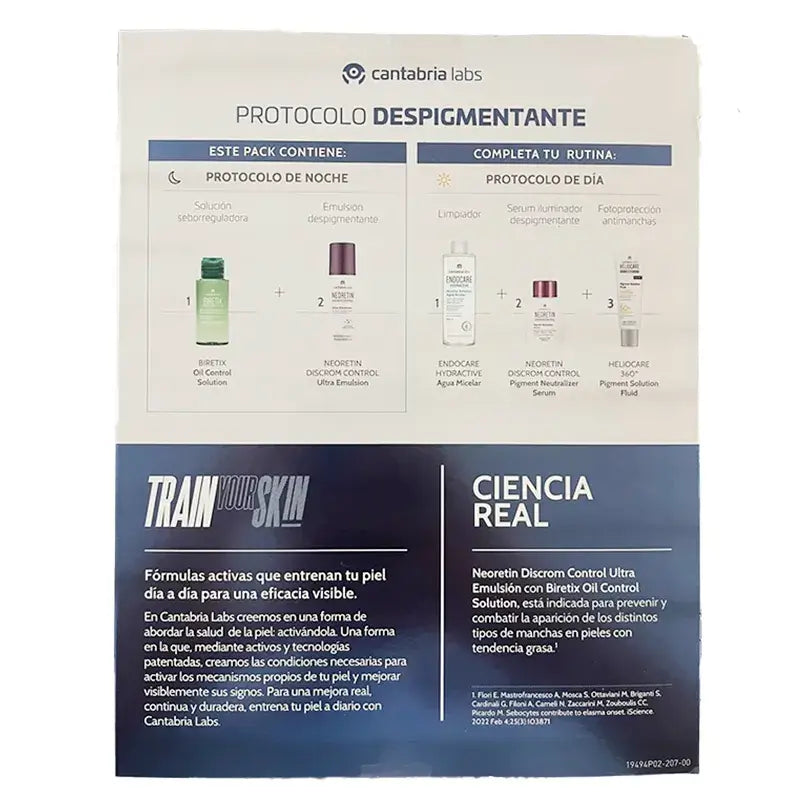 Neoretin Depigmentation Protocol, Discrom Control Ultra Emulsion 50Ml + Biretix Oil Control 30Ml