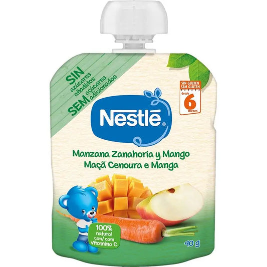 Nestlé Apple, Carrot and Mango Sachet, 90 g