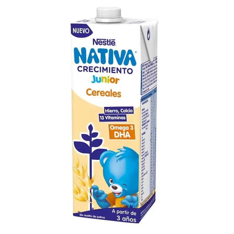 Nestlé Nativa Junior Growth Cereals 3 Years Old, 1L