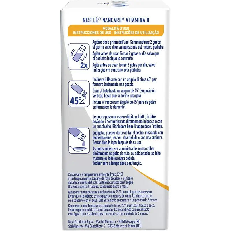 Nestlé Nancare Vitamin D, 10 ml