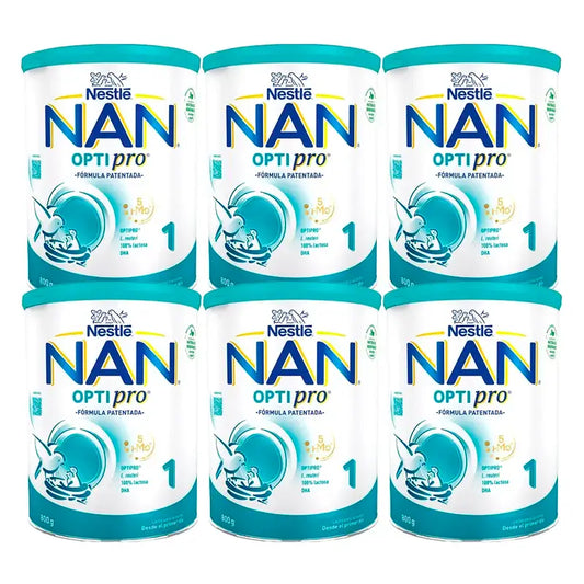 Nestlé Nan Optipro 1 Starter Milk, 6x800 g