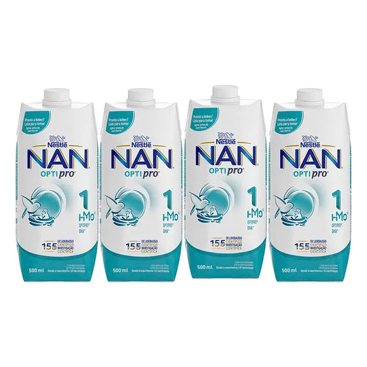 Nestlé Nan Optipro 1 Liquid, 4X500 ml