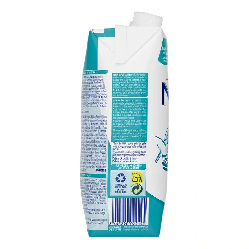 Nestlé Nan Optipro 1 Liquid, 500 ml