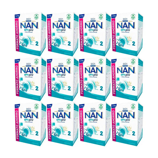 Nestlé Nan Optipro 2 Formula Milk, 12X1200g