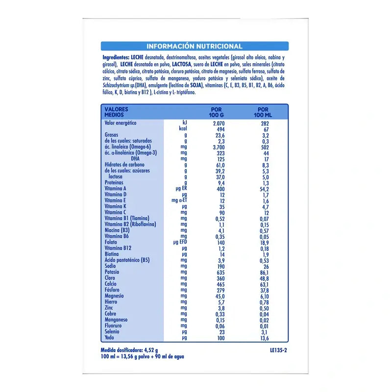 Nestlé Nativa 2, 1200g
