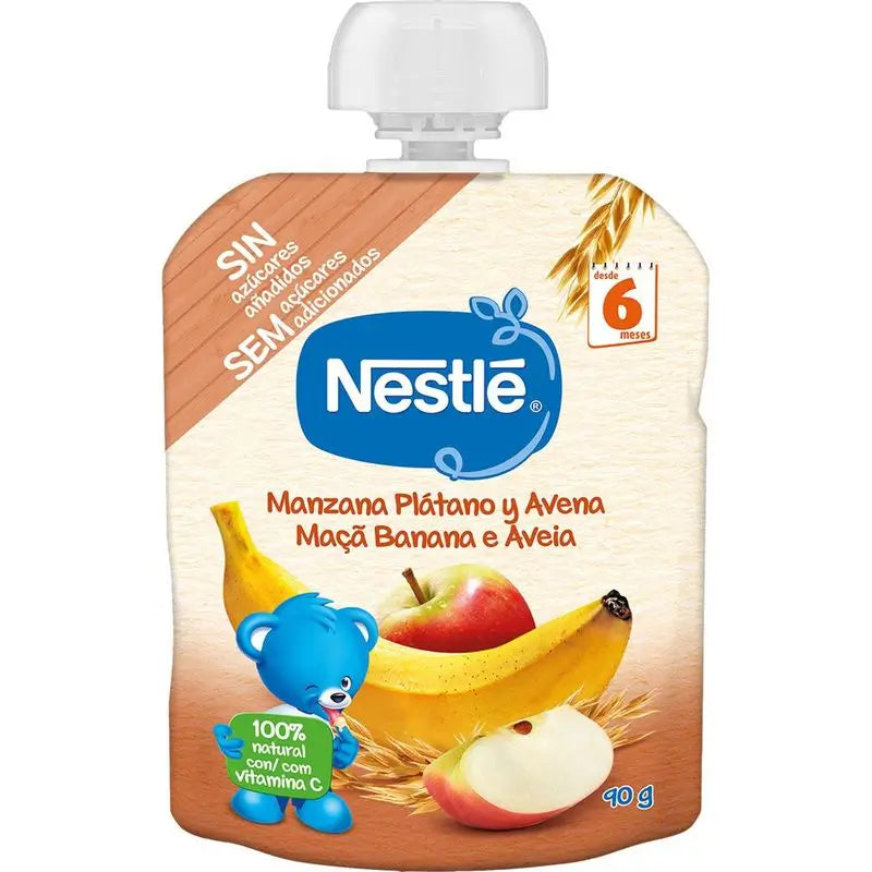 Nestlé Sachet Apple, Banana & Oatmeal, 90g