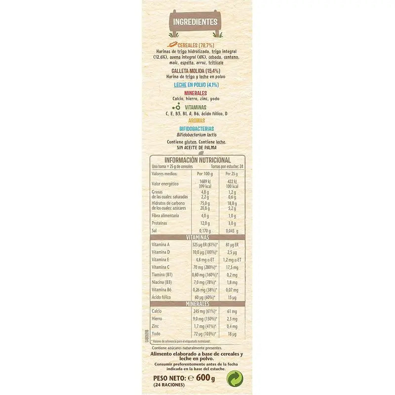 NESTLÉ Papilla 8 Cereals with Maria Cookie 950g