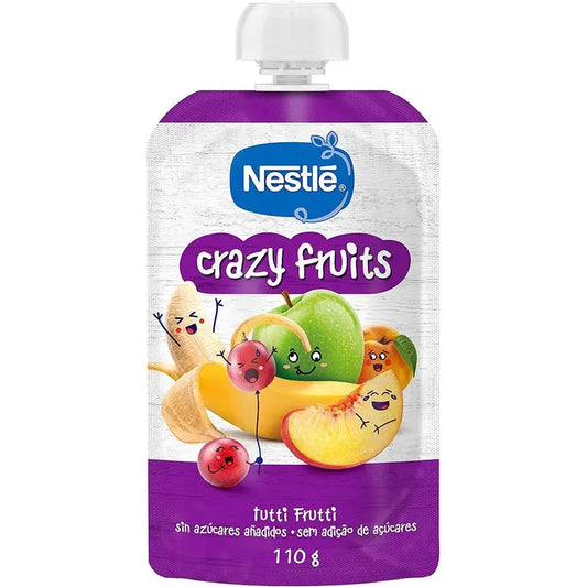 Nestlé Puree Sachet Crazy Fruits, 100 g