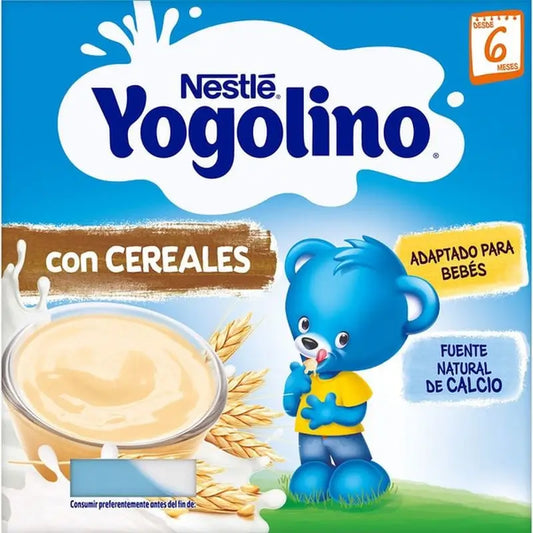 Nestlé Yogolino Desserts Cereals, 4X100 g