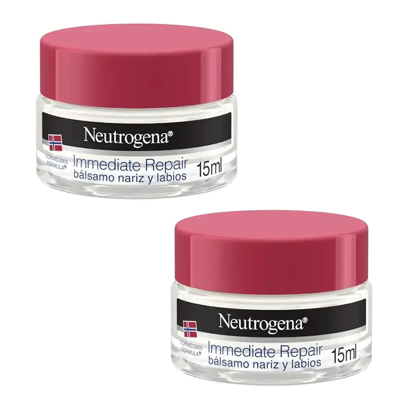 Neutrogena Nose & Lip Balm Pack 2 x 15 Ml