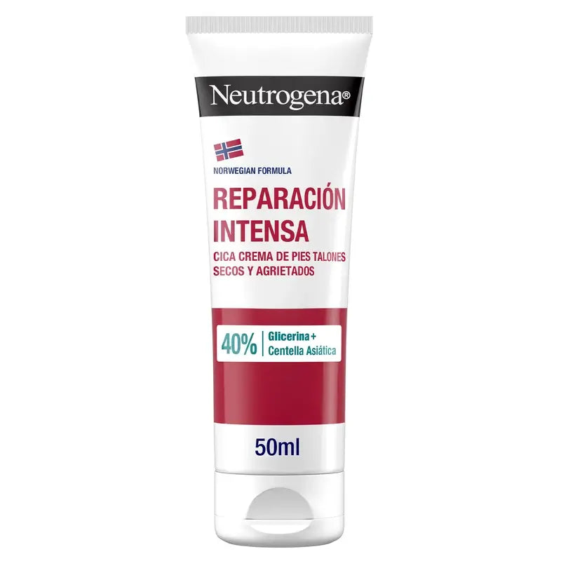 Neutrogena Cracked Heel Foot Cream CICA, 50 ml