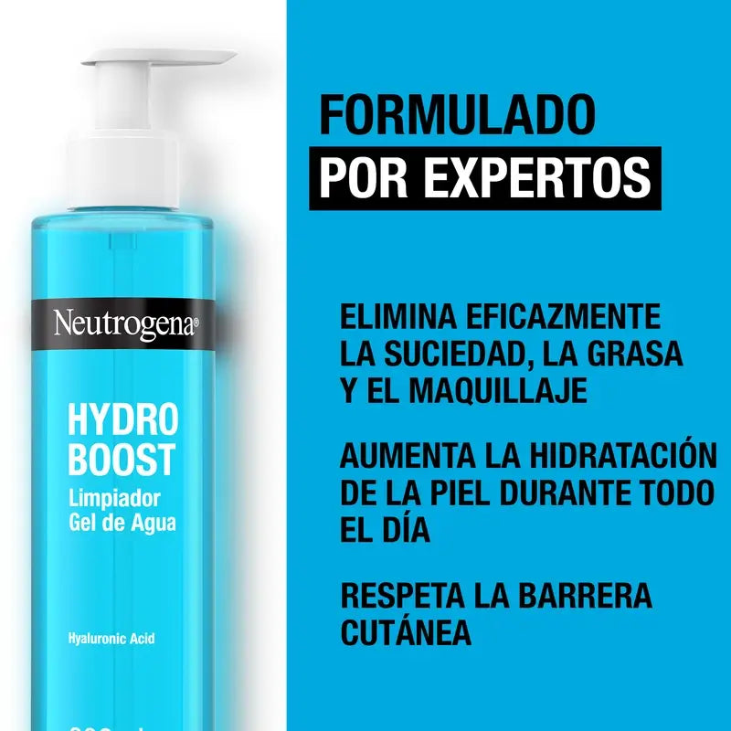Neutrogena Hydro Boost Facial Cleansing Gel Hyaluronic Acid, 200ml