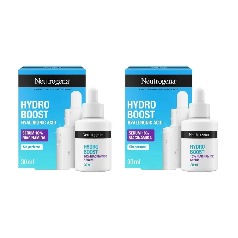 Neutrogena Hydro Boost Niacinamide Serum, 2X30 Ml