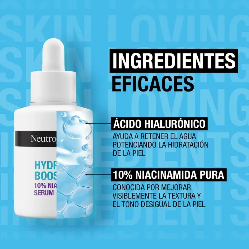 Neutrogena Hydro Boost Niacinamide Serum, 30 ml