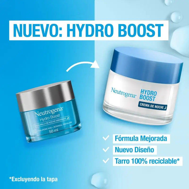 Neutrogena Hydro Boost Moisturising Night Cream, 50 ml