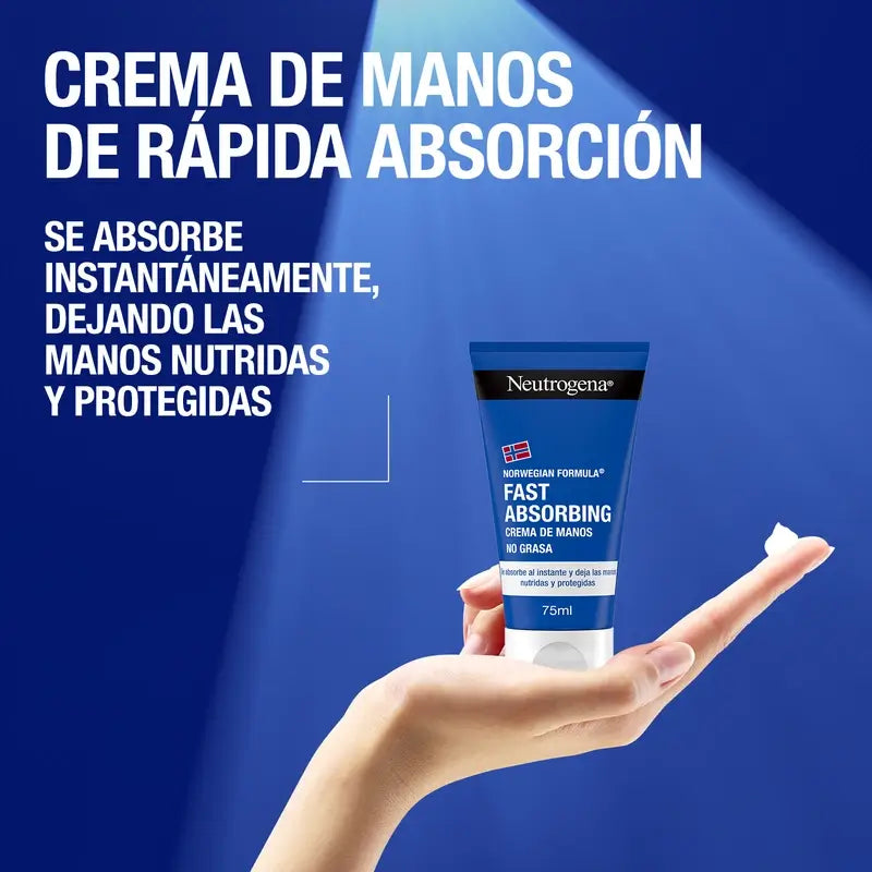 Neutrogena Rapid Absorption Repair Hand Cream, 75 ml