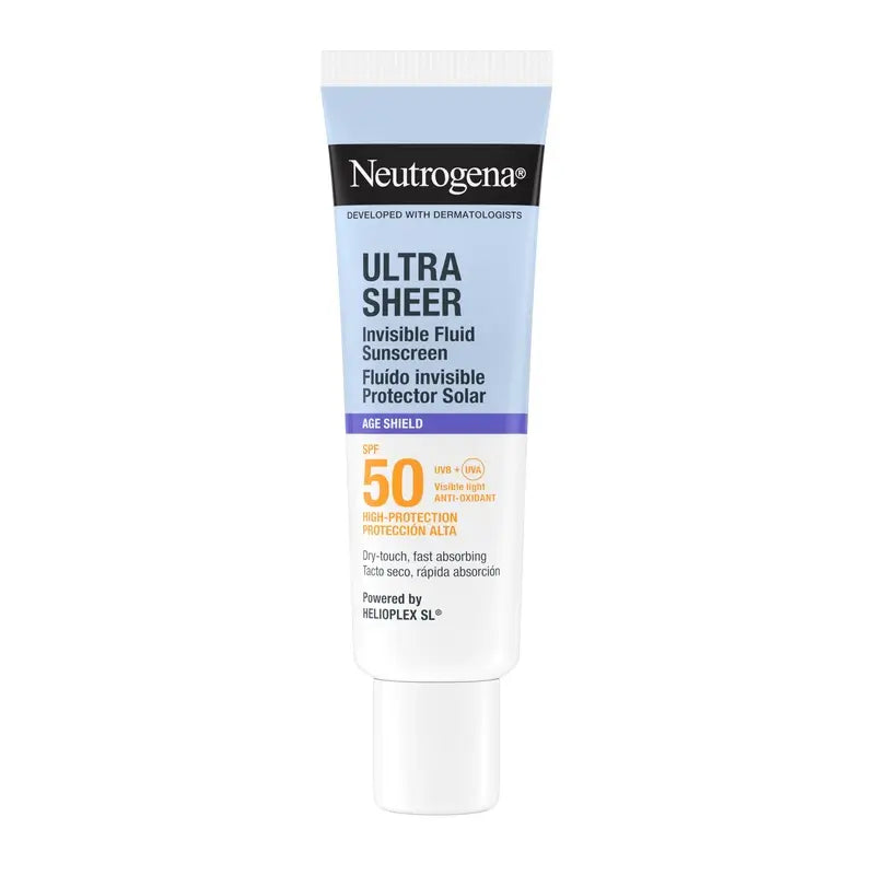 Neutrogena Ultra Sheer Invisible Anti-Aging Fluid Spf50, 50 ml