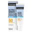 Neutrogena Ultra Sheer Invisible Moisturising Fluid Spf50, 50 ml