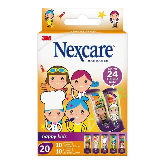 Nexcare Kids Protective Strip for Children with Assorted Professions Design , 20 units