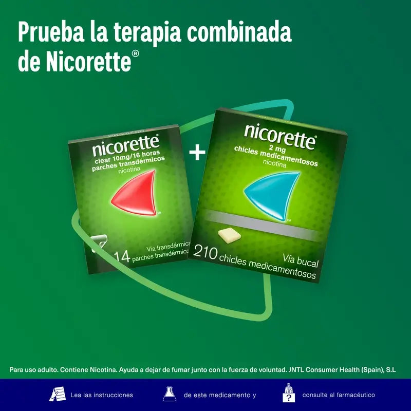 Nicorette 2 mg 210 Chewing gum