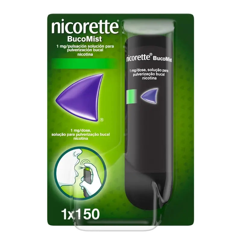 Nicorette® BucoMist 1 mg/pulsation mouth spray solution