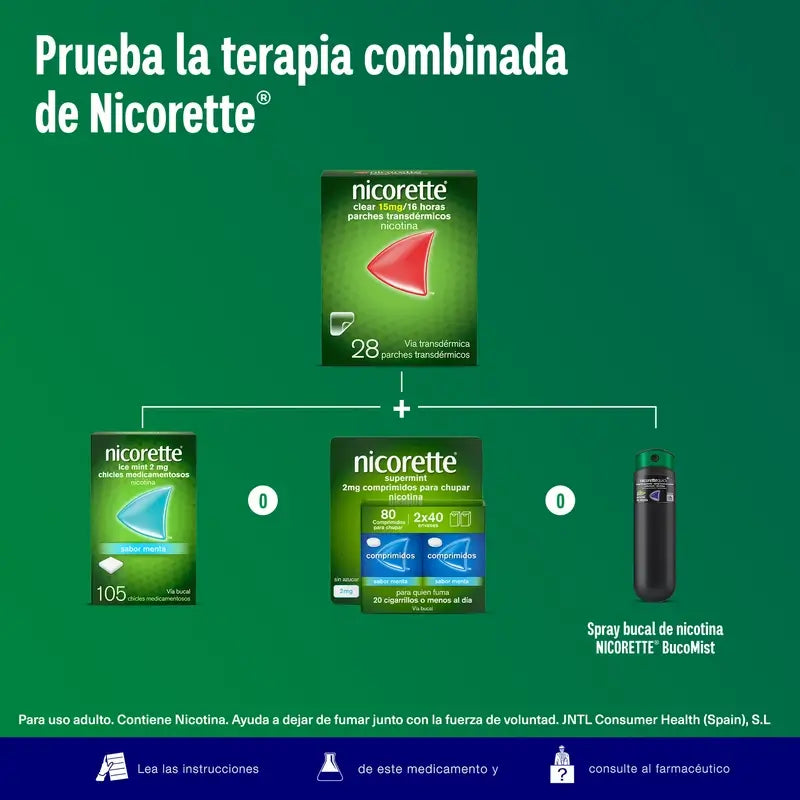 Nicorette® Clear 10mg/16 hours 14 Transdermal Patches