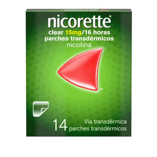 Nicorette Clear 15 mg/16 Hours, 14 Transdermal Patches
