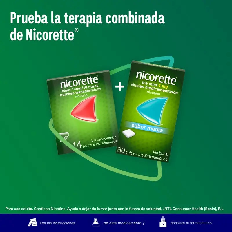 Nicorette Ice Mint 4 mg 30 chewing gums