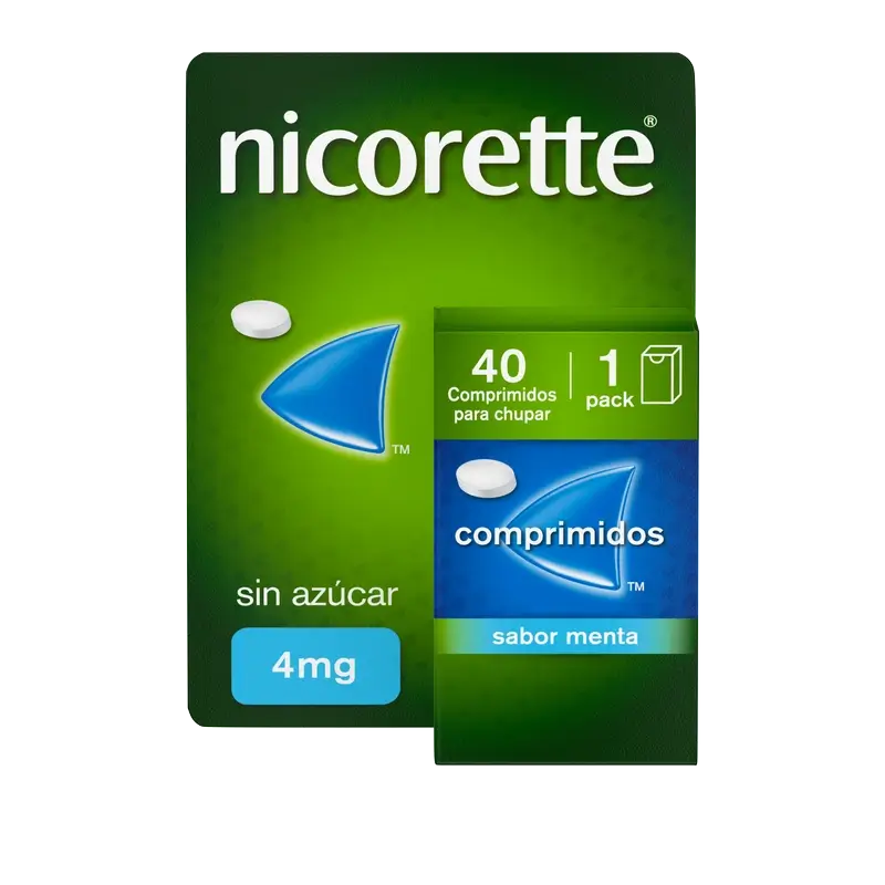 Nicorette® Supermint 4 mg , 40 tablets
