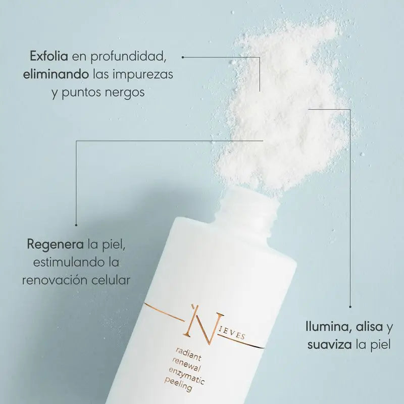Nieves By Nieves Álvarez Radiant Renewal Enzymatic Peeling Enzymatic Peeling, 40 gr
