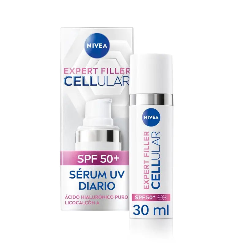 Nivea Cellular Expert Filler Daily Uv Fluid Serum Spf50+ 30Ml