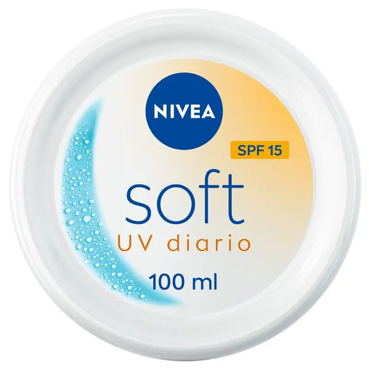 Nivea Soft Daily Uv Multi-Purpose Moisturising Cream Spf15 100Ml