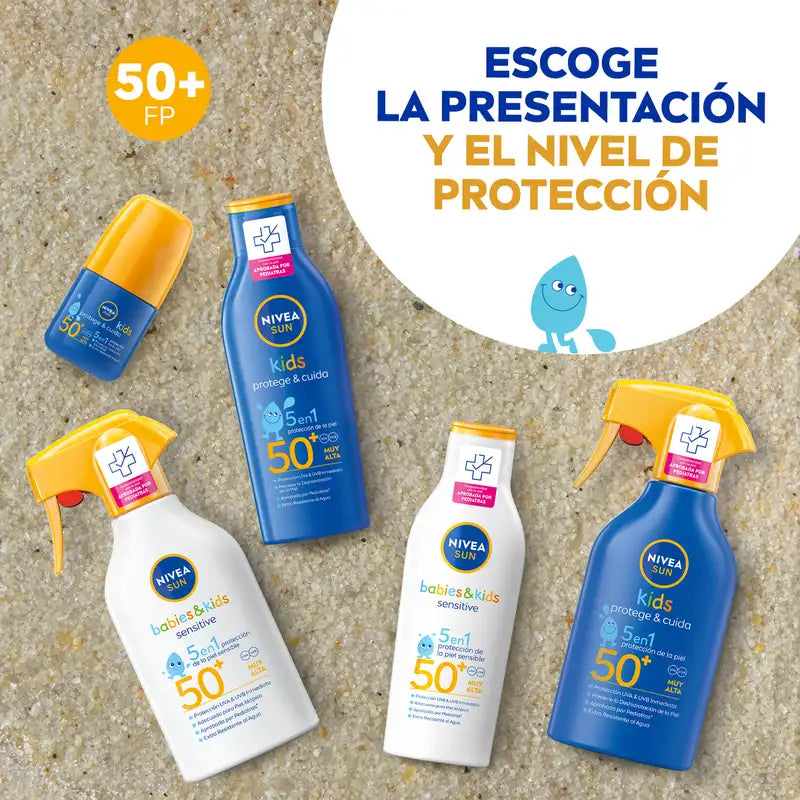 Nivea Sun Babies & Kids Sensitive Roll-On Sun Kids Spf50+ 50Ml
