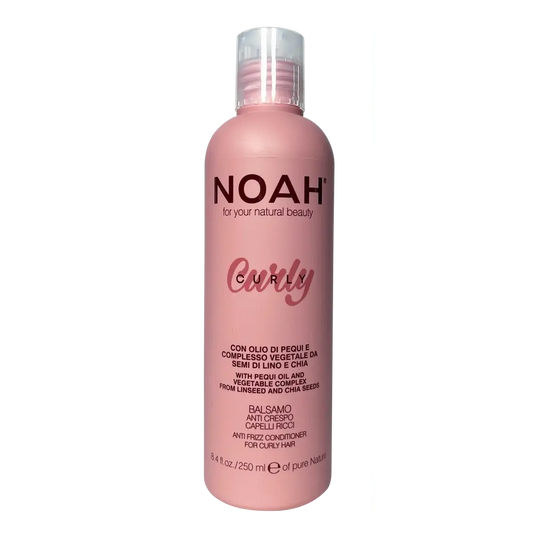 Noah Curly Anti-Frizz Conditioner For Curly Hair, 250 Ml