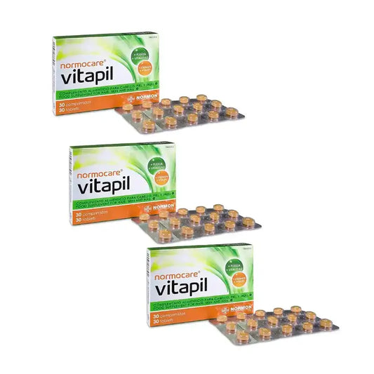 Normocare Vitapil, Pack 3 x 30 tablets