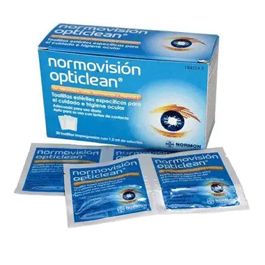 NORMOVISION Opticlean 30 wipes