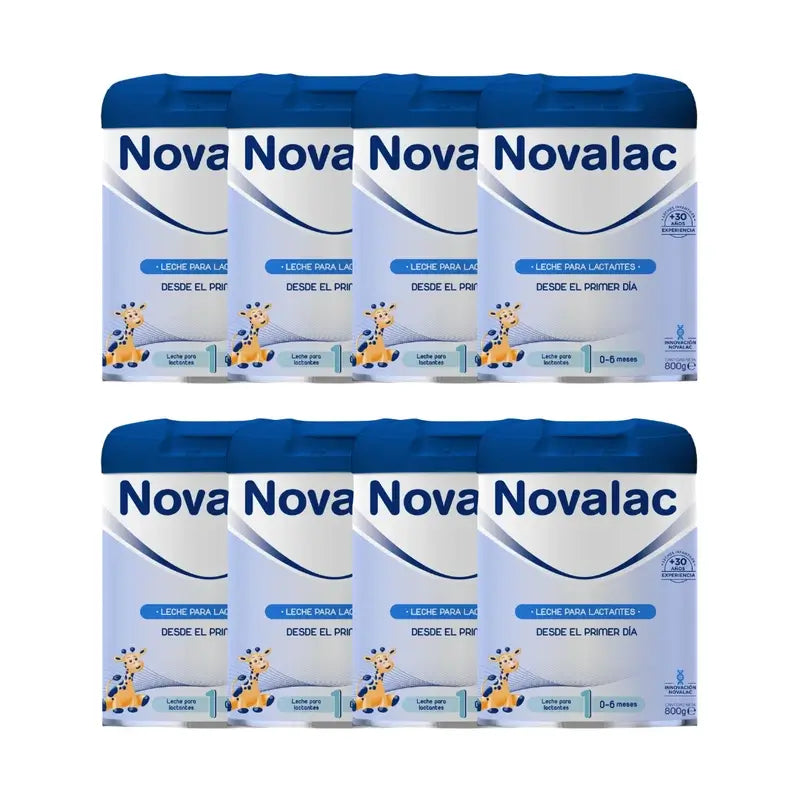 Novalac 1 Starter Milk, Pack 8 X 800 g