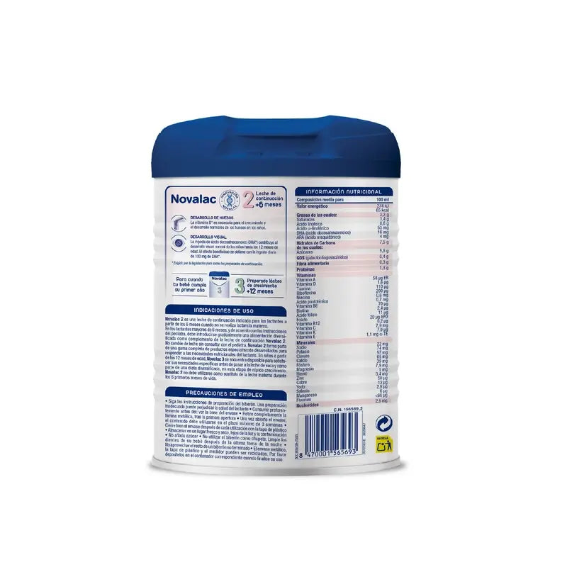 Novalac 2 Milk Formula, Pack 2 X 800g