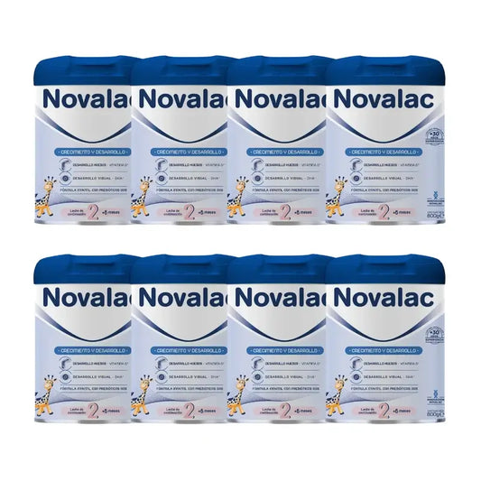Novalac Premium 2 Formula Milk, Pack 8 X 800g
