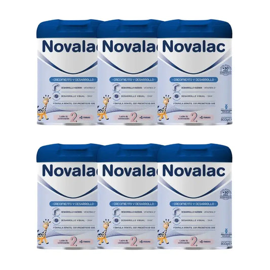 Novalac Premium 2 Milk For Feeding, 6X800 Gr