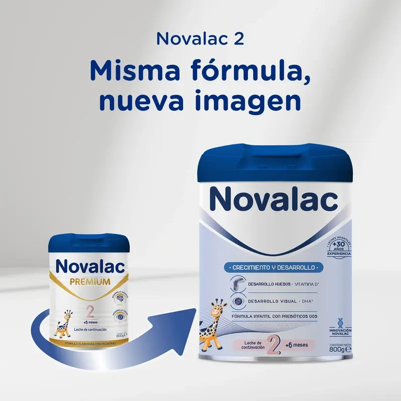 Novalac Premium 2 Milk For Feeding,3X800 Gr