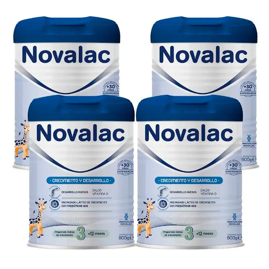 Novalac 3 Growing-Up Milk, 4X800 Gr