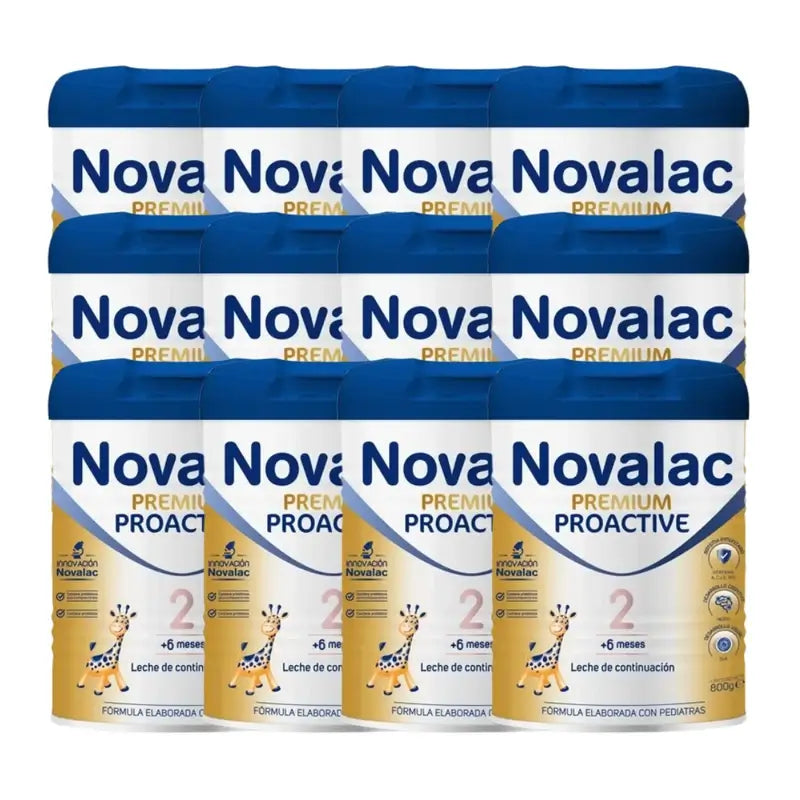 Novalac Premium Proactive 2 Milk, 12X800 Gr