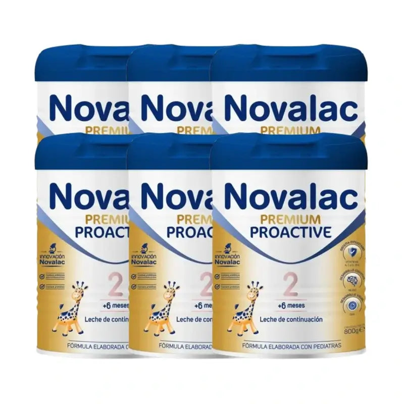 Novalac Premium Proactive 2 Continuation Milk, 6X800 Gr