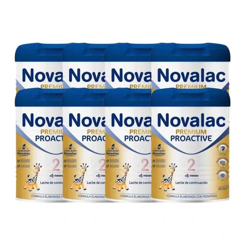 Novalac Premium Proactive 2 Continuation Milk, 8X800 Gr