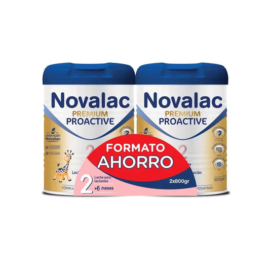 Novalac Premium Proactive 2 Continuation Milk Savings Pack 2X800Gr