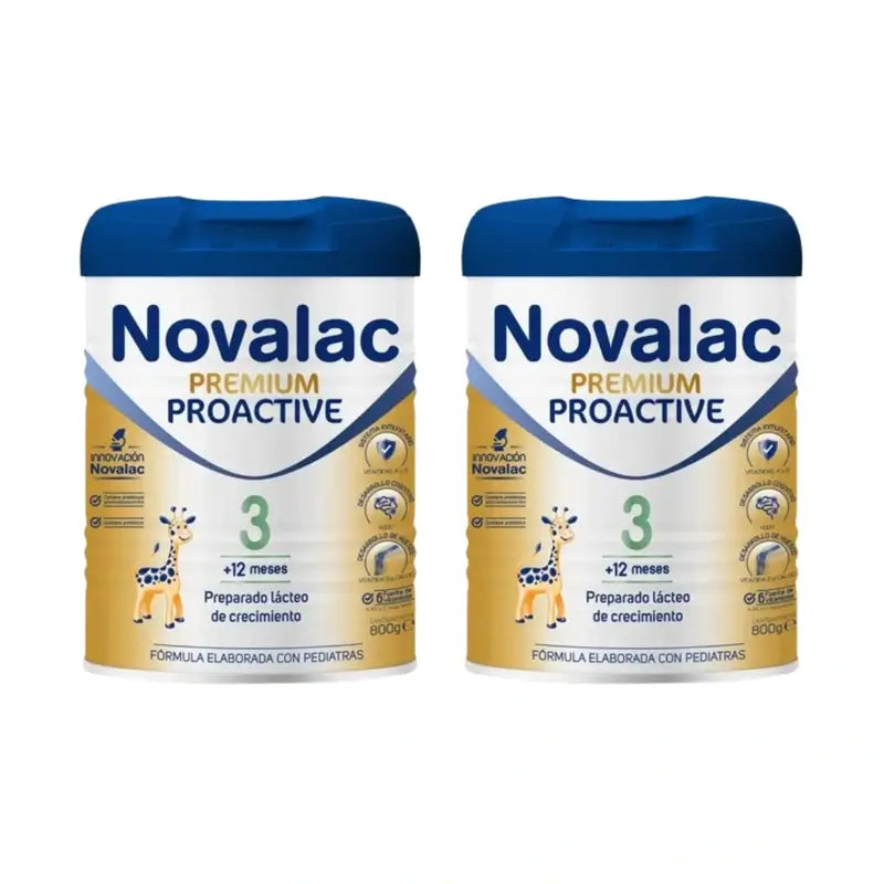 Novalac Premium Proactive 3 Growing-Up Milk, 2X800g