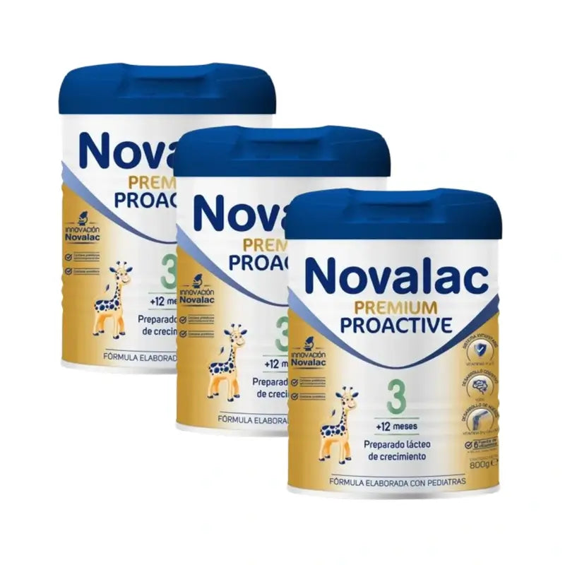 Novalac Premium Proactive 3 Growing-Up Milk, 3X800 Gr